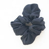 Upcycled textile waste scrunchie